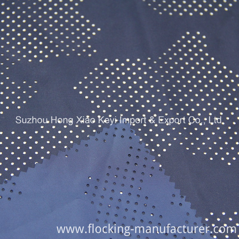 Woven Polyester Memory Fabric with Camouflage Mesh Fabric